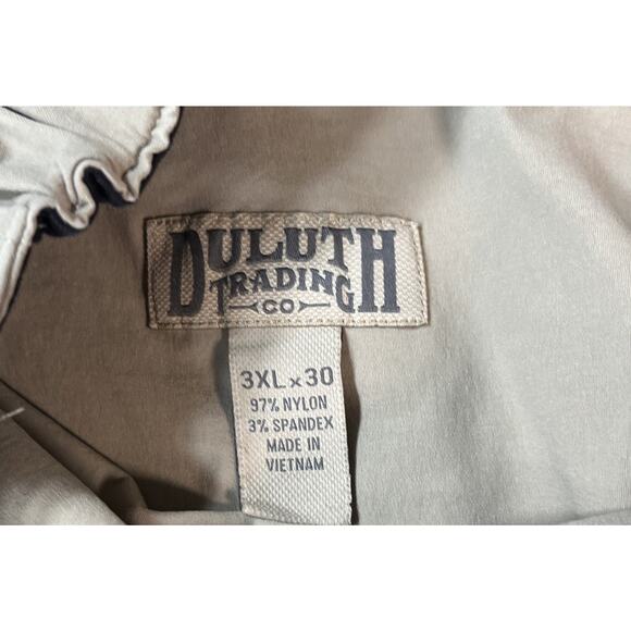 Duluth‎ Trading Co Men's Nylon Work Pants Size 44x30 Khaki 3XL - Picture 2 of 6